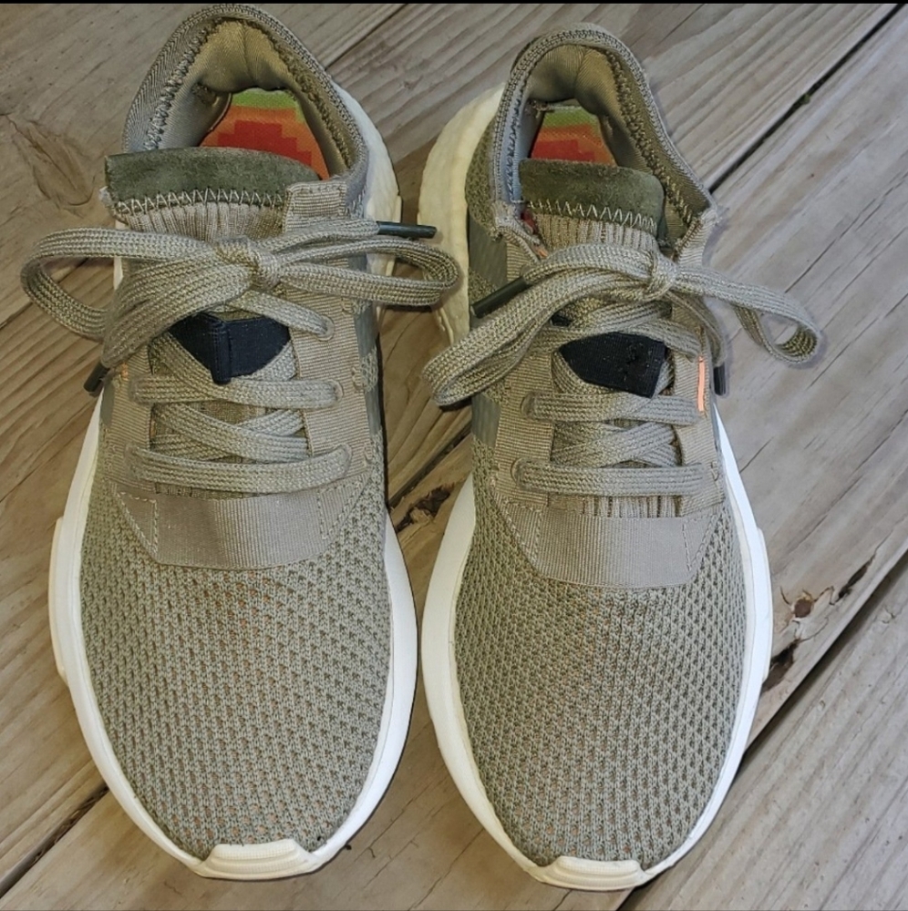 Army Green Adidas Pods 3.1